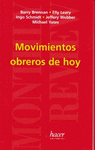 Imagen de cubierta: MOVIMIENTOS OBREROS DE HOY