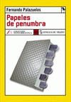 Imagen de cubierta: PAPELES DE PENUMBRA