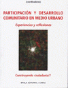 Imagen de cubierta: PARTICIPACIÓN Y DESARROLLO COMUNITARIO EN MEDIO EL URBANO