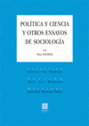  POLÍTICA Y CIENCIA Y OTROS ENSAYOS DE SOCIOLOGÍA