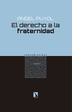 Imagen de cubierta: EL DERECHO A LA FRATERNIDAD