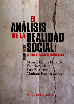 Imagen de cubierta: EL ANÁLISIS DE LA REALIDAD SOCIAL