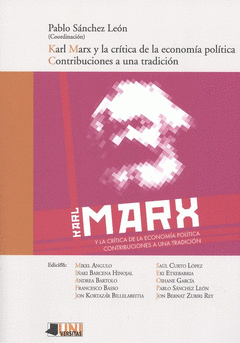  KARL MARX Y LA CRÍTICA DE LA ECONOMÍA POLÍTICA