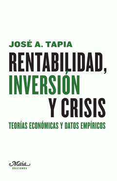 Imagen de cubierta: RENTABILIDAD, INVERSIÓN Y CRISIS