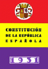 Imagen de cubierta: CONSTITUCIÓN DE LA REPÚBLICA ESPAÑOLA, 1931