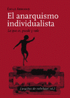 Imagen de cubierta: EL ANARQUISMO INDIVIDUALISTA