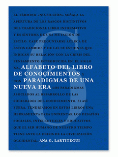 Imagen de cubierta: ALFABETO DEL LIBRO DE CONOCIMIENTOS