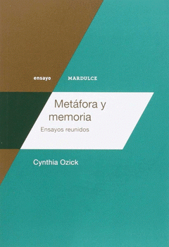 Imagen de cubierta: METÁFORA Y MEMORIA