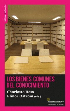 Imagen de cubierta: LOS BIENES COMUNES DEL CONOCIMIENTO