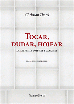 Imagen de cubierta: TOCAR, DUDAR, HOJEAR