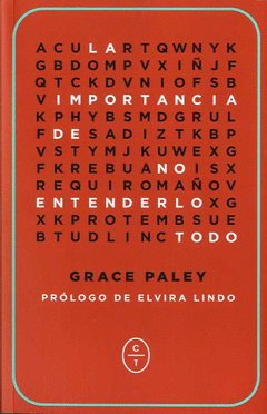Imagen de cubierta: LA IMPORTANCIA DE NO ENTENDERLO TODO