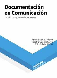 Imagen de cubierta: DOCUMENTACIÓN EN COMUNICACIÓN