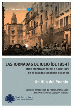 Imagen de cubierta: LAS JORNADAS DE JULIO (DE 1854)