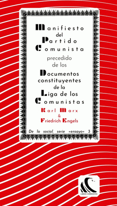 Imagen de cubierta: MANIFIESTO DEL PARTIDO COMUNISTA