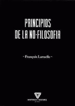 Cover Image: PRINCIPIOS DE LA NO-FILOSOFÍA