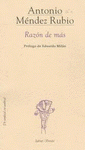 Imagen de cubierta: RAZÓN DE MÁS