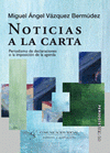 Imagen de cubierta: NOTICIAS A LA CARTA