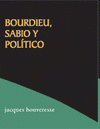 Imagen de cubierta: BOURDIEU, SABIO Y POLÍTICO
