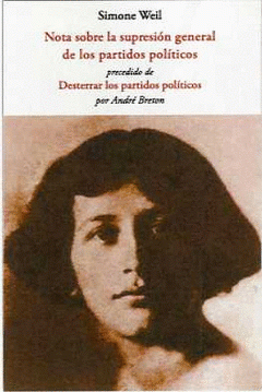 Cover Image: NOTA SOBRE LA SUPRESIÓN GENERAL DE LOS PARTIDOS POLÍTICOS