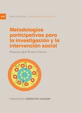  METODOLOGÍAS PARTICIPATIVAS PARA LA INVESTIGACIÓN Y LA INTERVENCIÓN SOCIAL