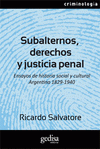 Imagen de cubierta: SUBALTERNOS, DERECHOS Y JUSTICIA PENAL