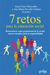 Imagen de cubierta: 7 RETOS PARA LA EDUCACIÓN SOCIAL