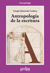 Imagen de cubierta: ANTROPOLOGÍA DE LA ESCRITURA