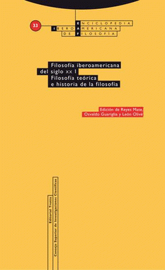 Imagen de cubierta: FILOSOFÍA IBEROAMERICANA DEL SIGLO XX