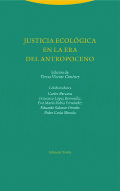 Imagen de cubierta: JUSTICIA ECOLÓGICA EN LA ERA DEL ANTROPOCENO