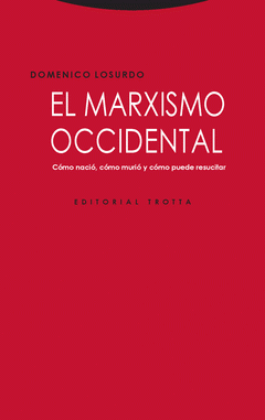 Imagen de cubierta: EL MARXISMO OCCIDENTAL