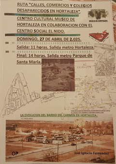 CALLES, COMERCIOS Y COLEGIOS DESAPARECIDOS EN HORTALEZA Cover Image: CALLES, COMERCIOS Y COLEGIOS DESAPARECIDOS EN HORTALEZA