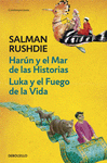 Imagen de cubierta: HARÚN Y EL MAR DE LAS HISTORIAS / LUKA Y EL FUEGO DE LA VIDA