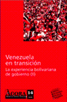 Imagen de cubierta: VENEZUELA EN TRANSICIÓN LA EXPERIENCIA BOLIVARIANA DE GOBIERNO II
