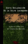 Imagen de cubierta: SEXTA DECLARACIÓN DE LA SELVA LACANDONA