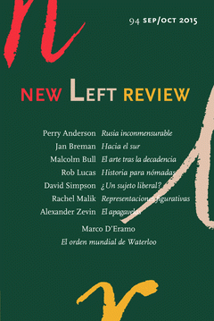 Imagen de cubierta: NEW LEFT REVIEW 94