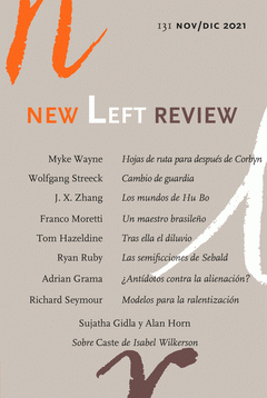 Cover Image: NEW LEFT REVIEW 131