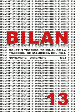 Cover Image: BILAN #13