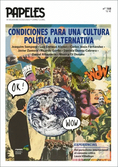 Cover Image: PAPELES DE RELACIONES ECOSOCIALES Y CAMBIO GLOBAL 168