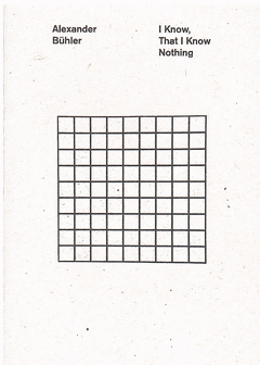 Cover Image: I KNOW THAT I KNOW NOTHING