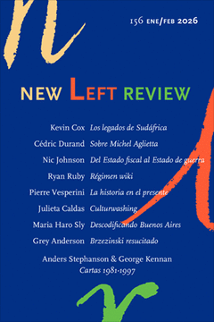 Cover Image: NEW LEFT REVIEW 156