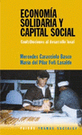 Imagen de cubierta: ECONOMÍA SOLIDARIA Y CAPITAL SOCIAL