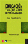 Imagen de cubierta: EDUCACIÓN Y JUSTICIA SOCIAL EN AMÉRICA LATINA
