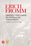 Imagen de cubierta: OBREROS Y EMPLEADOS EN VÍSPERAS DEL TERCER REICH