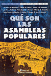 Imagen de cubierta: QUÉ SON LAS ASAMBLEAS POPULARES