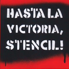 Imagen de cubierta: HASTA LA VICTORIA STENCIL
