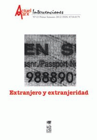 Cover Image: EXTRANJERO Y EXTRANJERIDAD