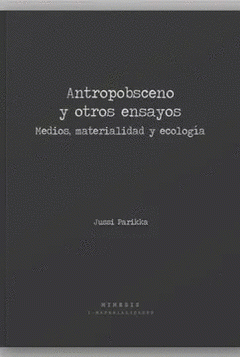 Cover Image: ANTROPOBSCENO Y OTROS ENSAYOS
