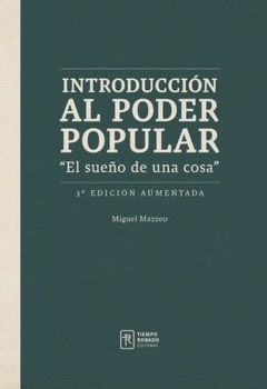 Cover Image: INTRODUCCIÓN AL PODER POPULAR. ED. 2020.