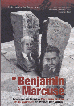 Cover Image: DE BENJAMIN A MARCUSE