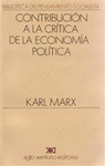  CONTRIBUCIÓN A LA CRÍTICA DE LA ECONOMÍA POLÍTICA